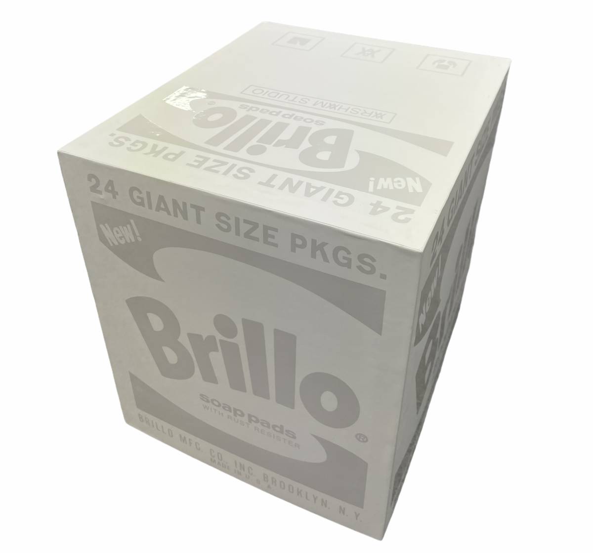 Daniel Arsham Eroded Brillo Box ウォーホル 新品】限定500個 新品