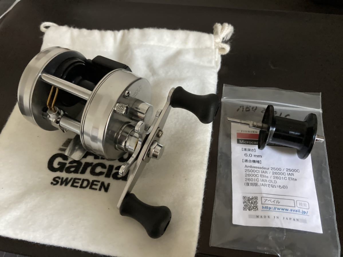 美品】ABU アンバサダー ambassadeur 2601C エリート Elite カスタム