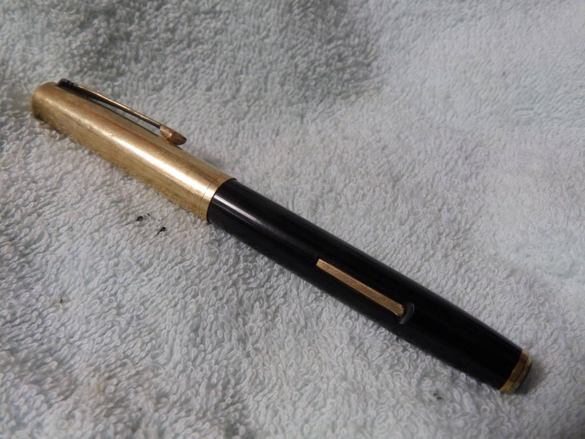 WARRANTED K14 万年筆 パイロット万年筆 レバー・フィリング式 ペン先:WARRANTED (3) 金K14