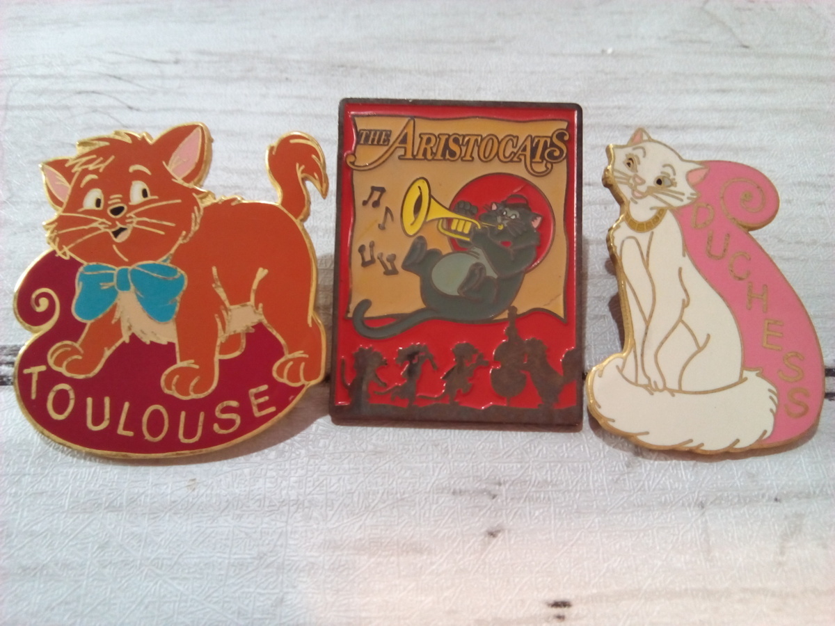 ディズニー ピンバッジ 3点セット おしゃれキャット ダッチェス トゥルーズ スキャットキャット ジャズネコ 1a60 の落札情報詳細 ヤフオク落札価格情報 オークフリー スマートフォン版