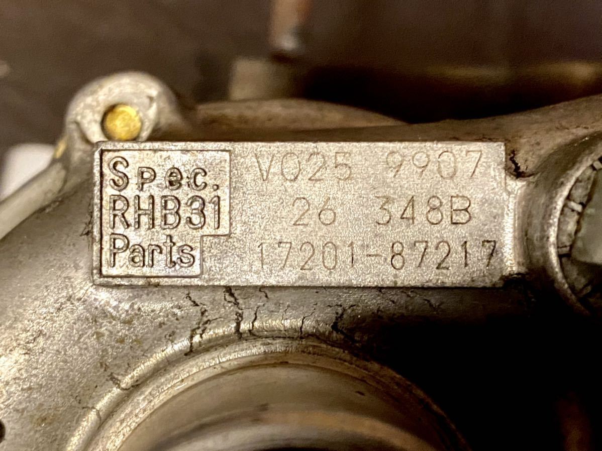 RHB31タービン本体 L200ミラにて使用 リビルト タービン ターボ ターボチャージャー TURBO L200S VQ20 ミラ