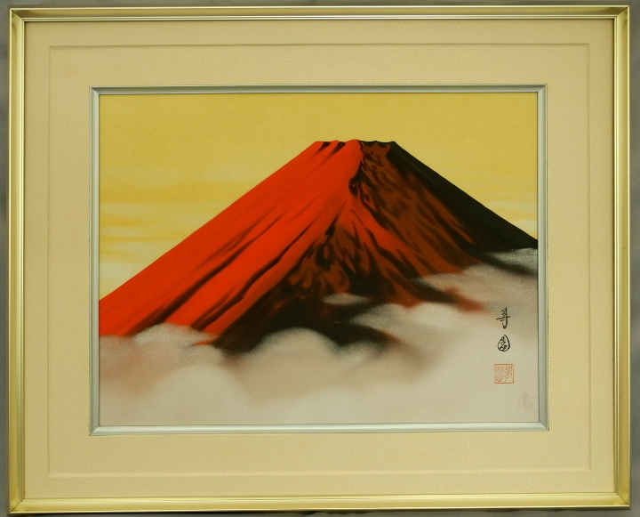 田中 芳園/赤富士/RED