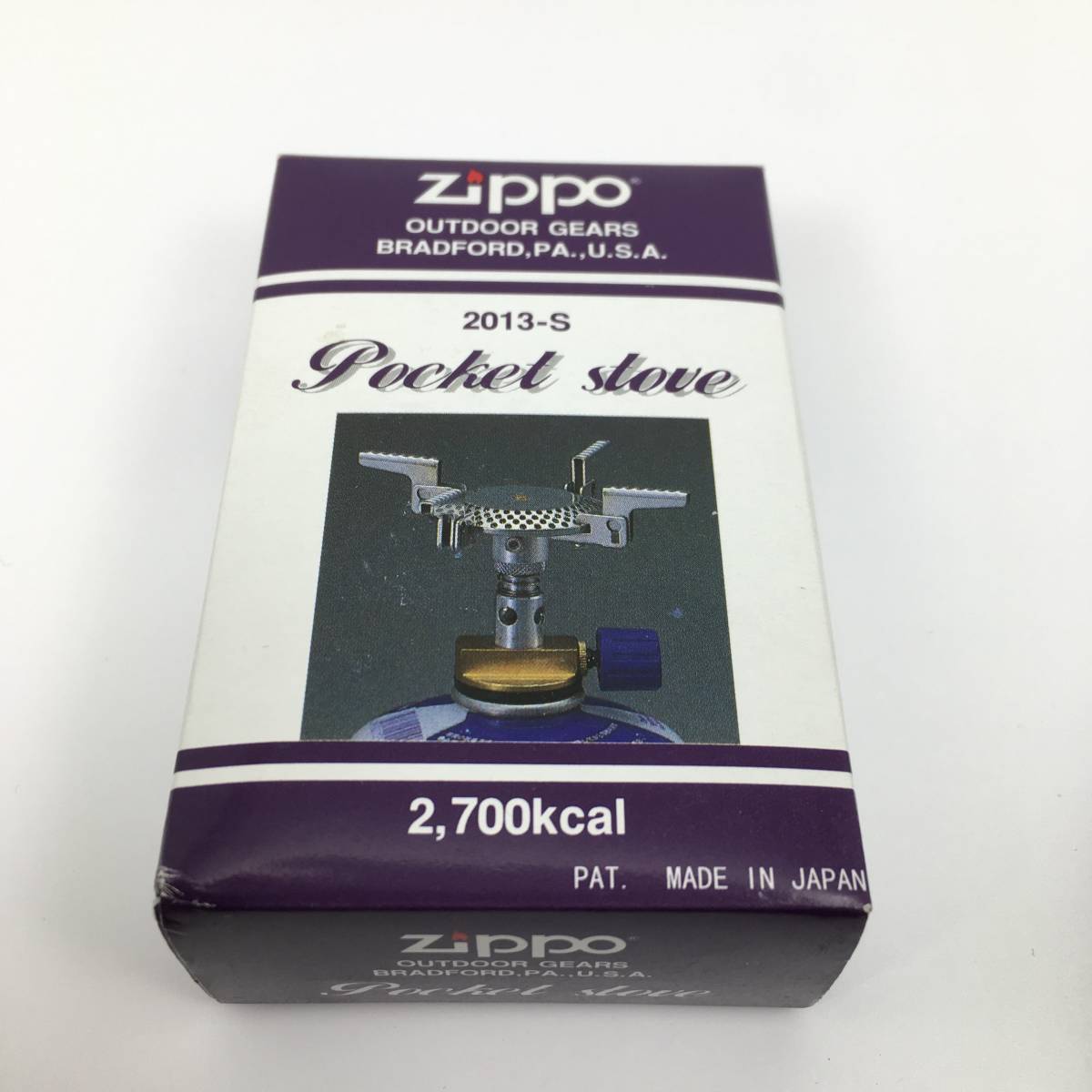 【廃盤・新品未使用品】zippo ポケットストーブ 2013-s Zippo(ジッポー) ポケットストーブ 2013｜アウトドア用品・釣り