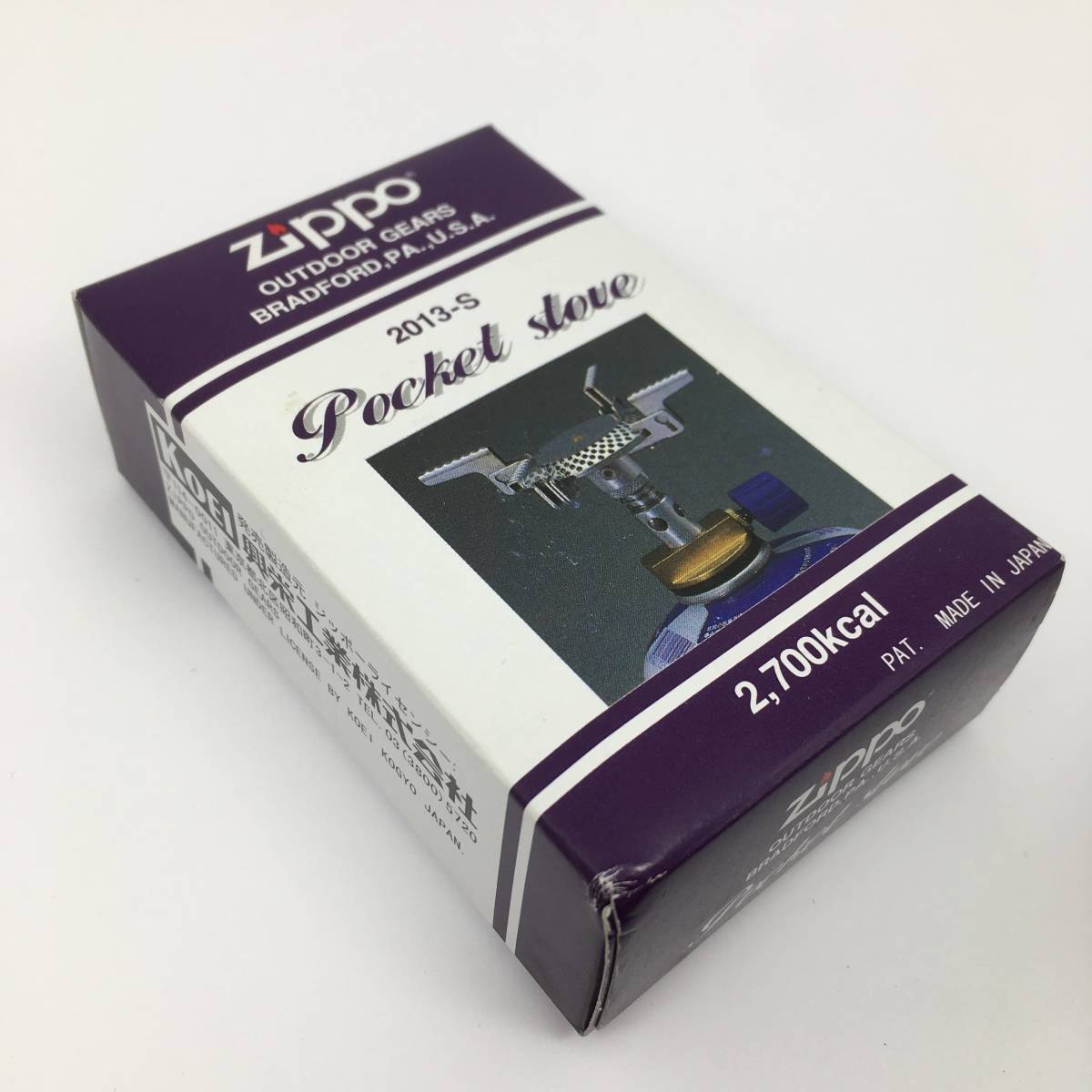 新品】□ ZIPPO ポケットストーブ 2013-S ジッポー Pocket Stove【新品