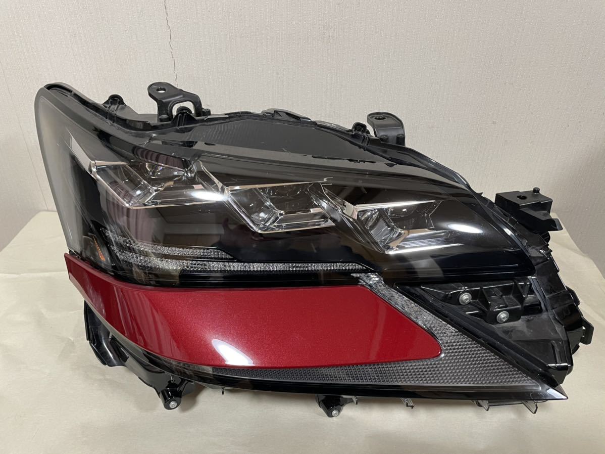 美品 純正 レクサス 後期 GS 右 ヘッドライト ヘッドランプ lexus LED
