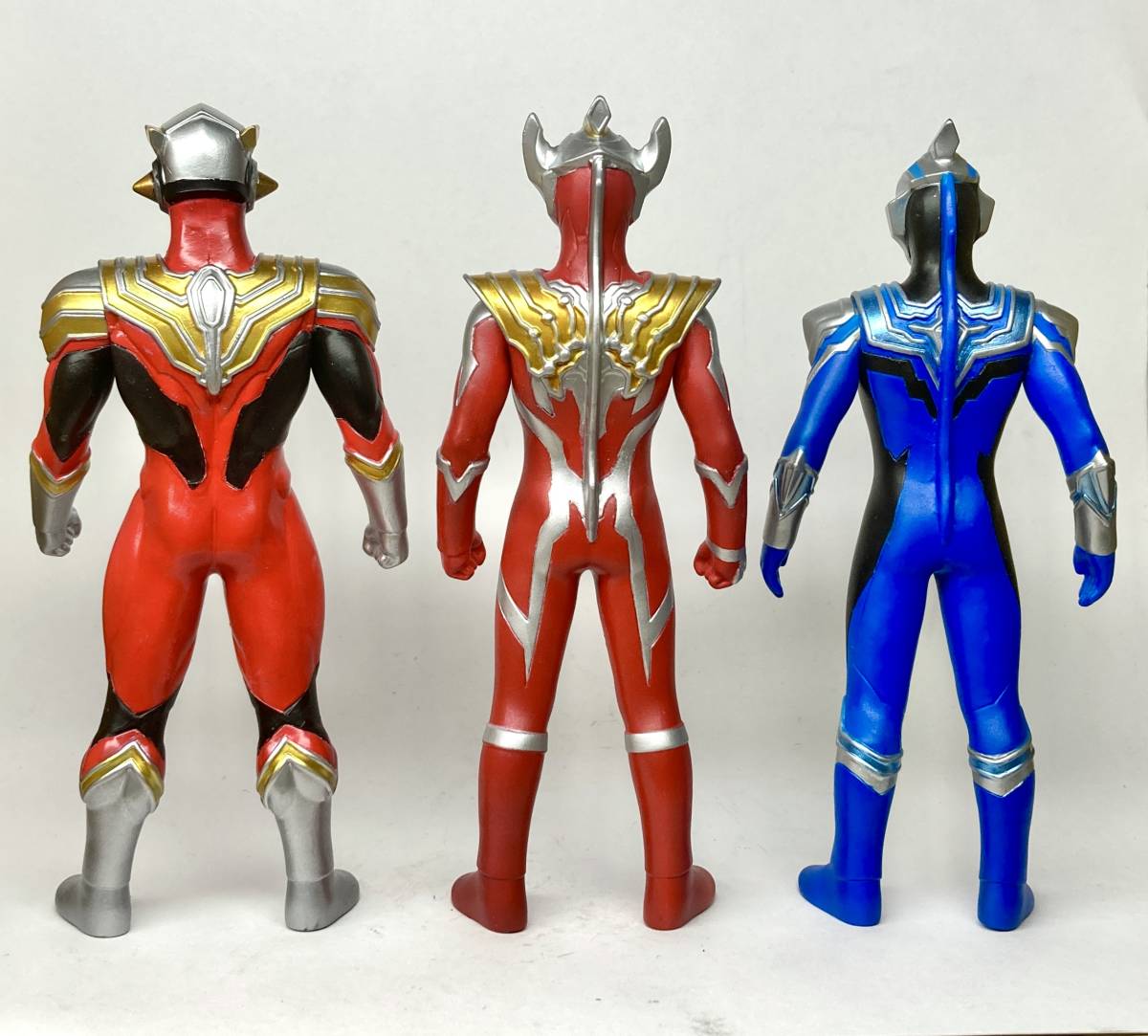 ウルトラマンタイガ タイタス フーマ ソフビ リペイントの落札情報詳細
