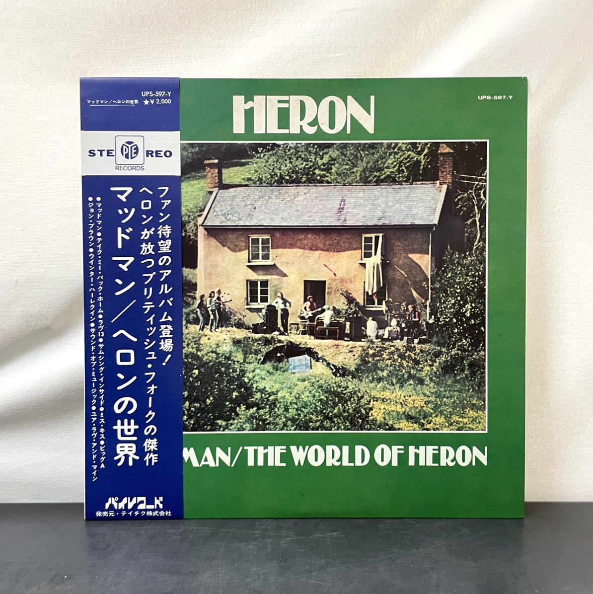 その他 LP Heron Madman / The World Of Heron UPS597Y DAWN /00260 ☆LP☆見本盤☆帯付☆国内盤☆美盤☆希少☆ヘロン マッドマン/ヘロンの