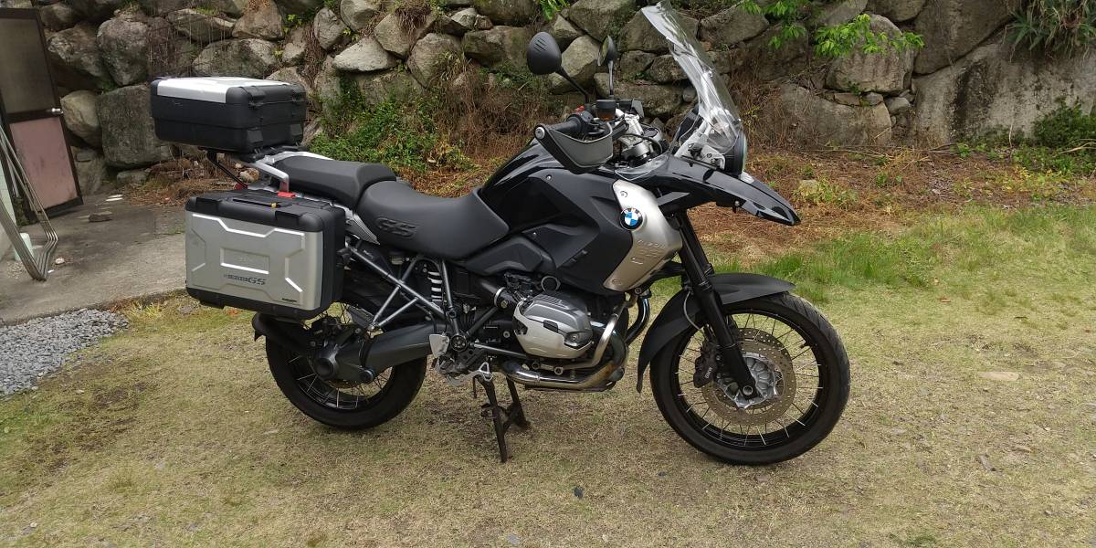 個人出品】 2012年式 BMW R1200GSプレミアムライン トリプルブラックの