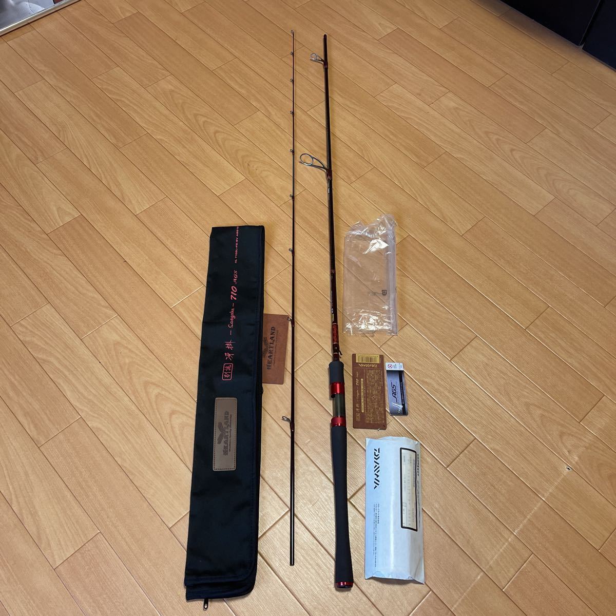 新品】未使用品 ダイワ ハートランド HL7102L+FS-SV AGS18 別誂冴掛 検 新品】未使用品 ダイワ ハートランド HL7102L+FS-SV AGS18 別誂冴掛 検