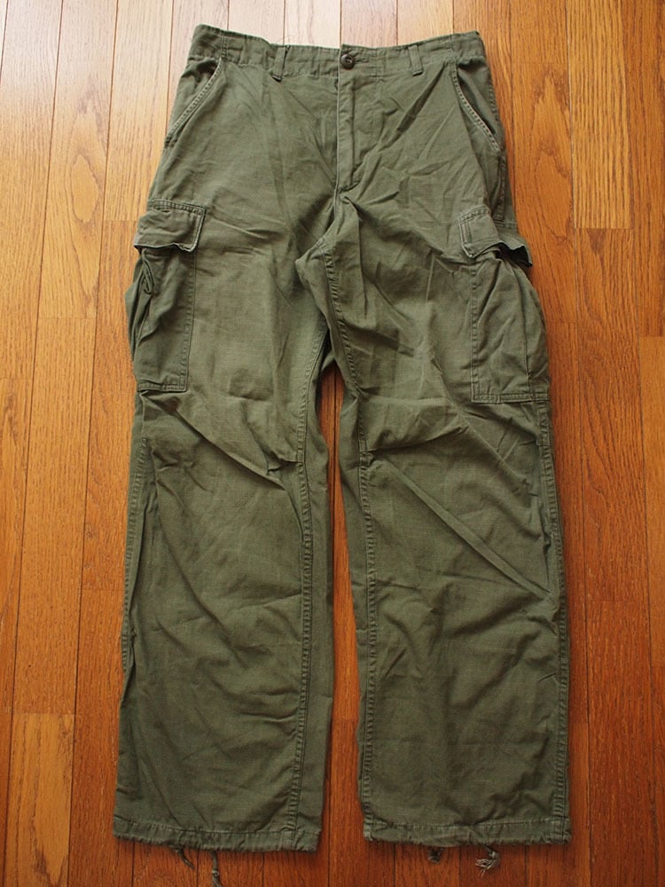 米軍 実物 ジャングルファティーグパンツ 1st デッドストック☆69年 米