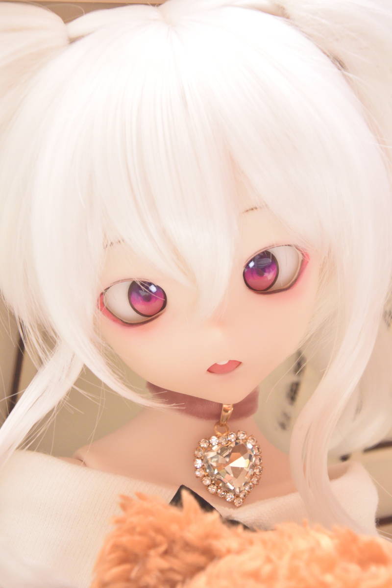 DDH-10（セミホワイト肌）カスタムヘッド＋碁石アイ ドルフィー 