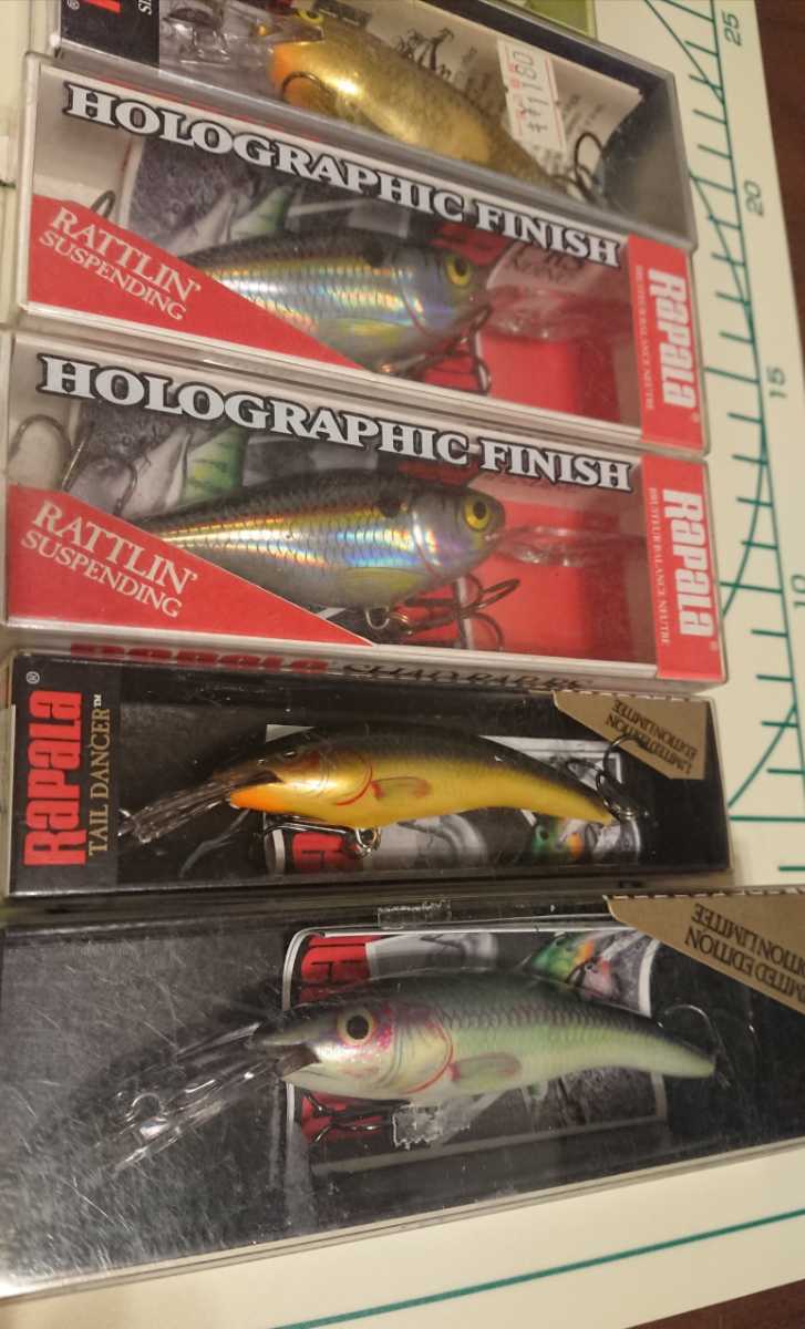 新品 7個セット ラパラ シャッドラップ テールダンサー アイマ シーバス の落札情報詳細 ヤフオク落札価格情報 オークフリー スマートフォン版