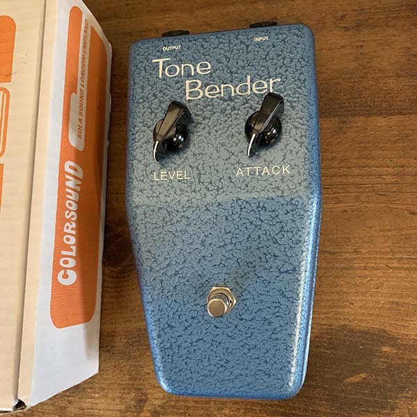 週末限定価格D.A.M SOLA SOUND TONE BENDER ○希少、限定50台 SOLA SOUND Tone Bender MK2 DAM マリンブルーSCB