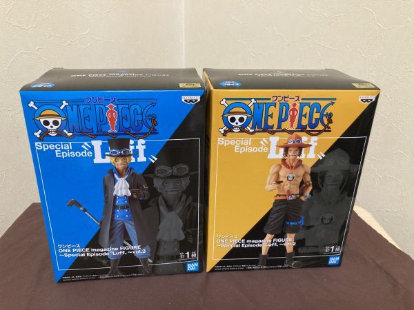 新品 即決価格 新品 ワンピース フィギュアセット エース サボ Bandai Spirits One Piece Magazine Figure Special Episode Luff 同封可 の落札情報詳細 ヤフオク落札価格情報 オークフリー スマートフォン版