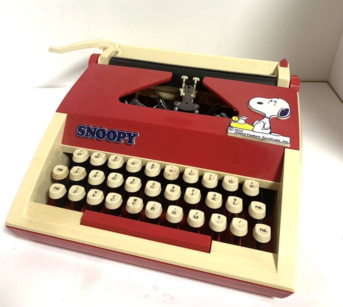 昭和レトロ ビンテージ タカラ スヌーピー タイプライター の落札情報詳細 ヤフオク落札価格情報 オークフリー スマートフォン版