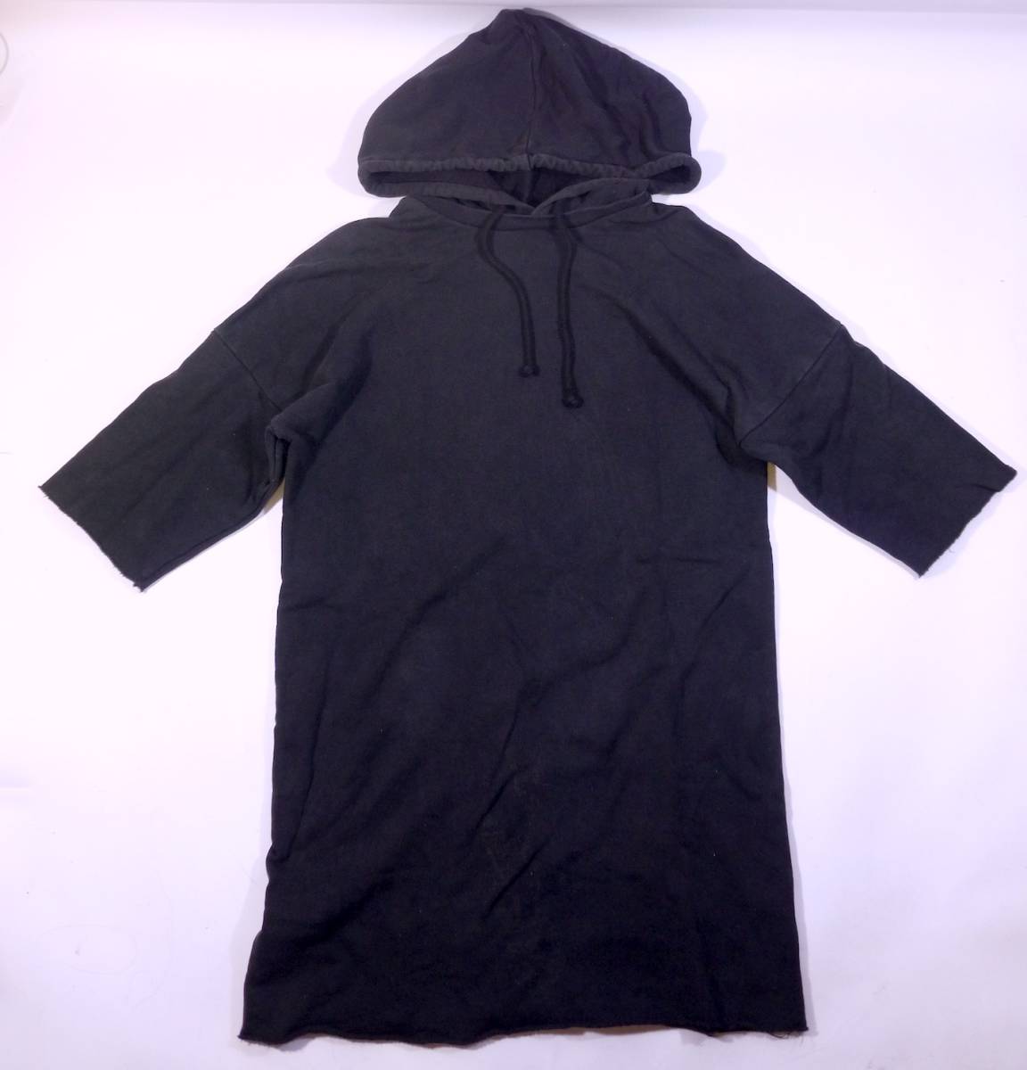 即完売 RAF SIMONS 2003SS消費者期 半袖カットオフ/フードレイヤード