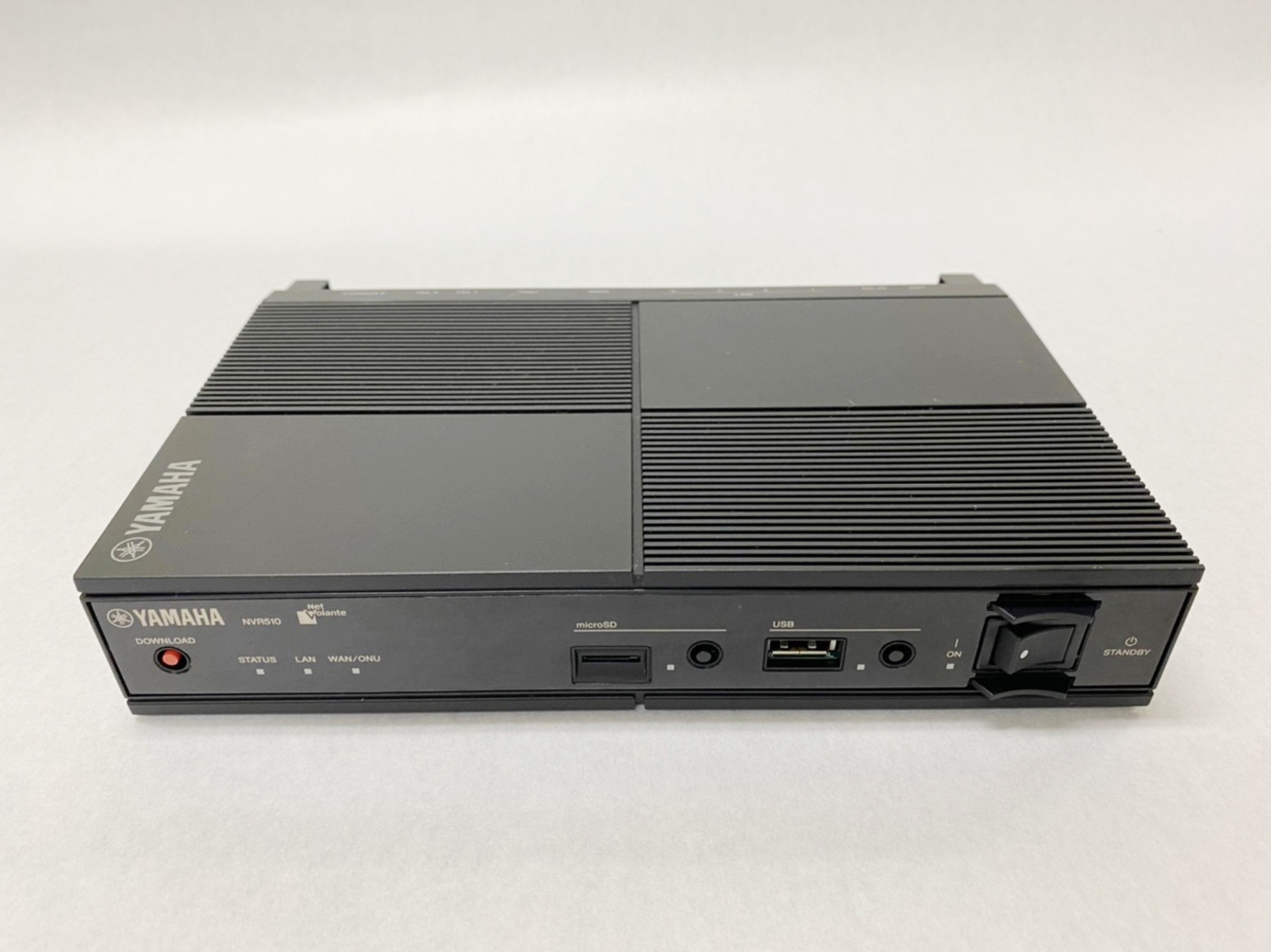 中古Aランク 清掃済＞YAMAHA ヤマハ NVR510 ファーム Rev.15.01.26
