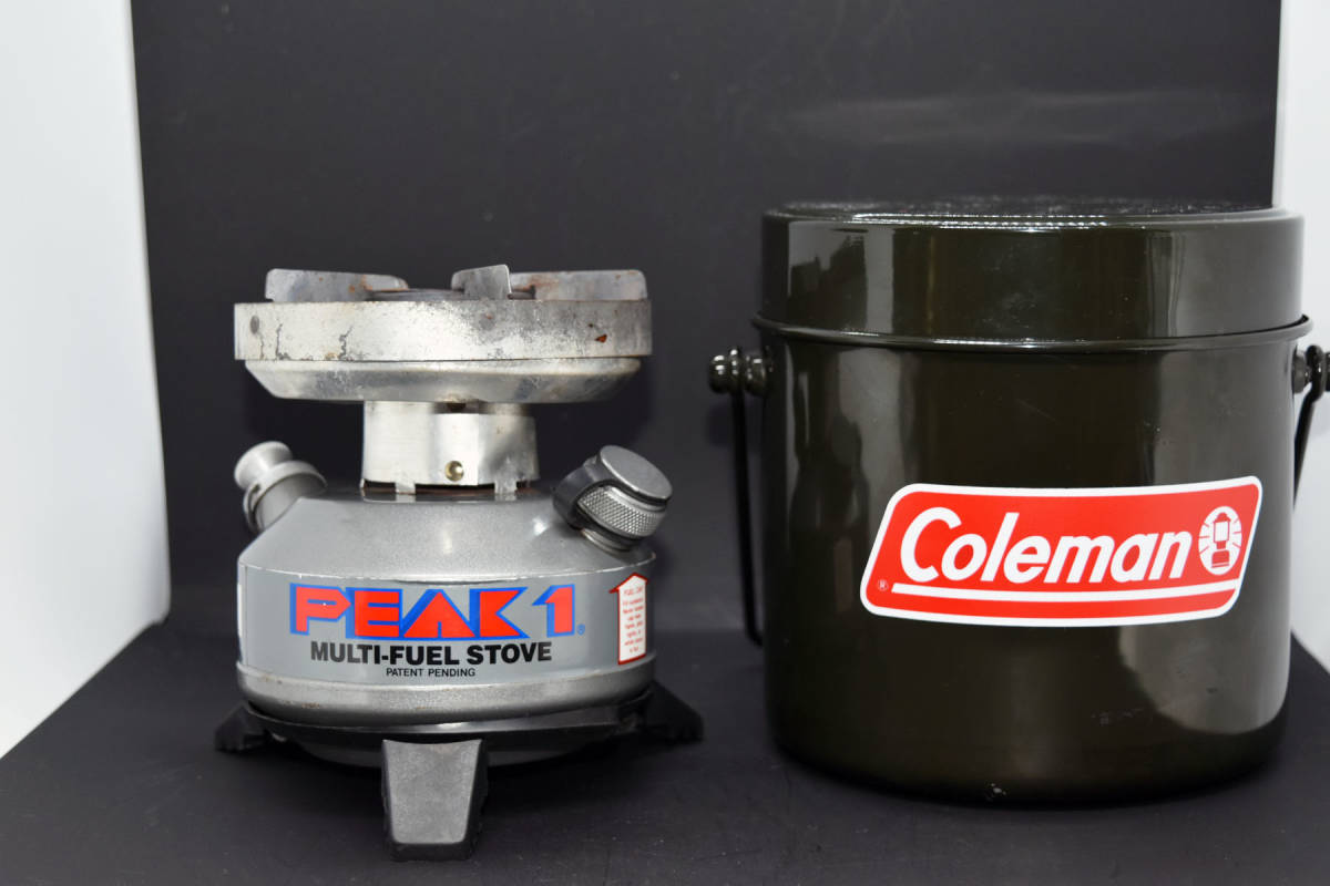 Coleman コールマン peak1 バーナー クッカー付き（Coleman コールマン 