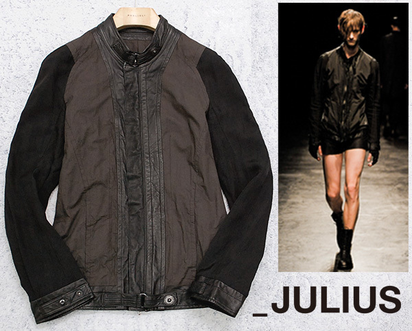 ランウェイ着！定価￥89,250 美品 ユリウス JULIUS 09SS名作「CANON_1 