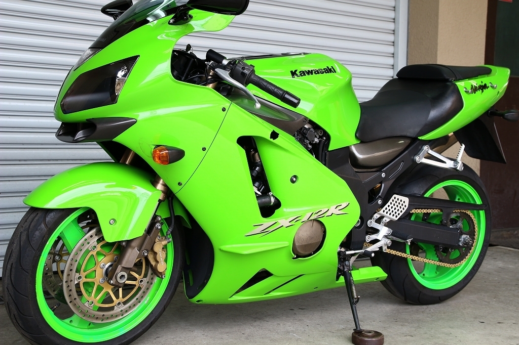ZX-12R/B型/B2/実走行31000㎞/逆車/マレーシア仕様/修復歴なし/ローン