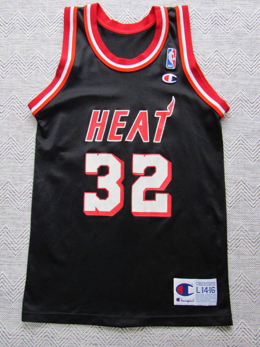 NBA HEAT MINER #32 ハロルド・マイナー Champion チャンピオン