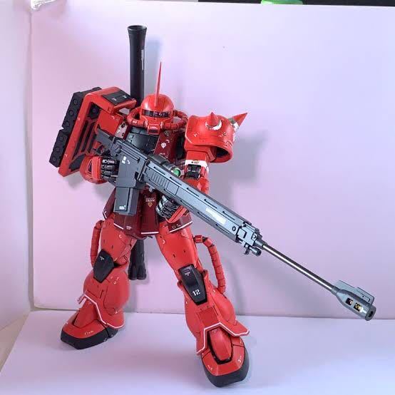 新品】1/100 対艦ライフル レジンキット ガレージキット シャア専用