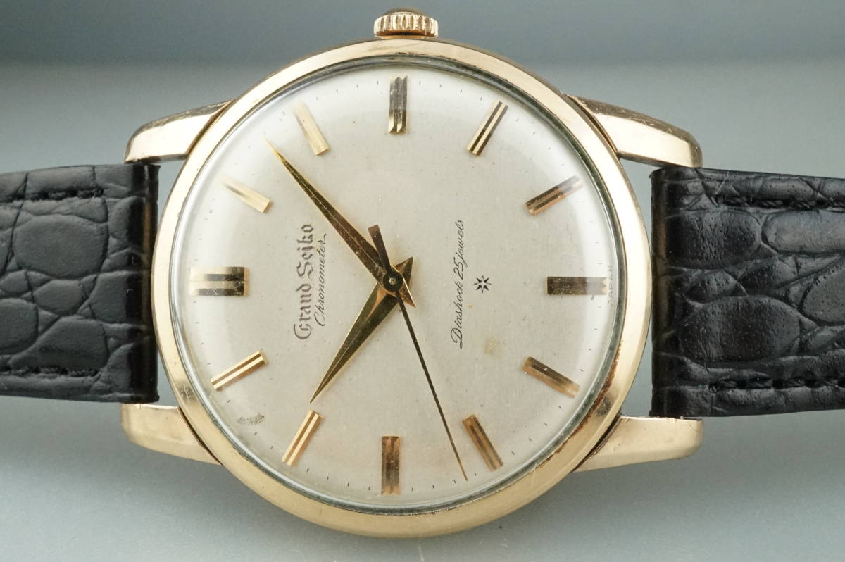SEIKO グランドセイコー ファーストSD文字盤 手巻 OH済 美品 OH済／極上グランドセイコー クロノメーター ファースト 手巻 SD文字