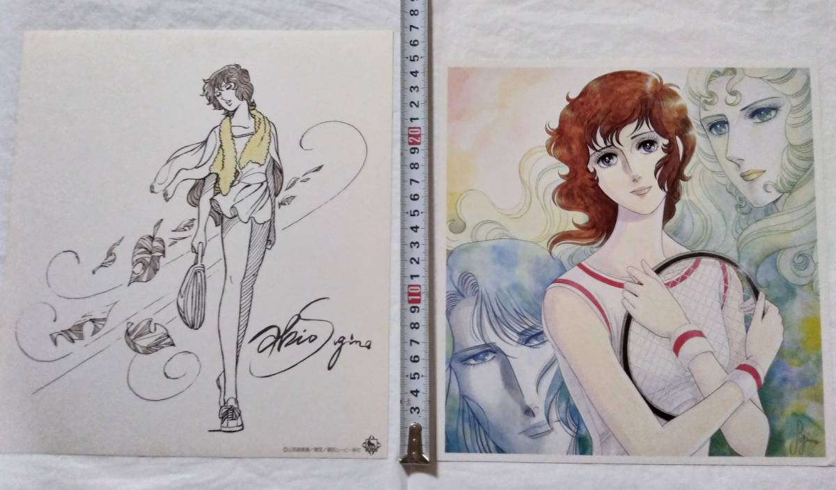 セル画 おにいさまへ エースをねらえ！ 杉野昭夫