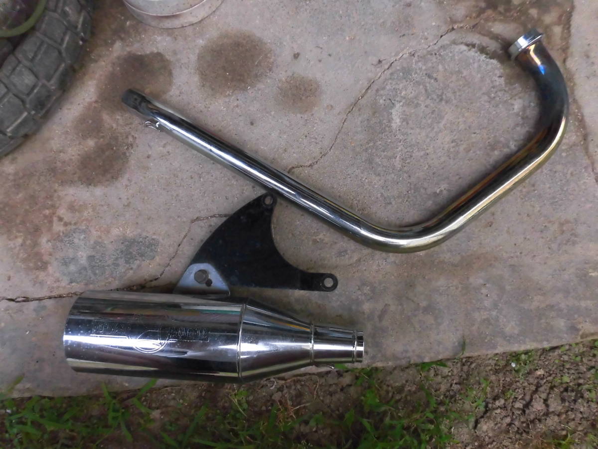 絶版 中古 モリワキマフラー ワンピース クラシック メッキ St250 検 グラストラッカー の落札情報詳細 ヤフオク落札価格情報 オークフリー スマートフォン版