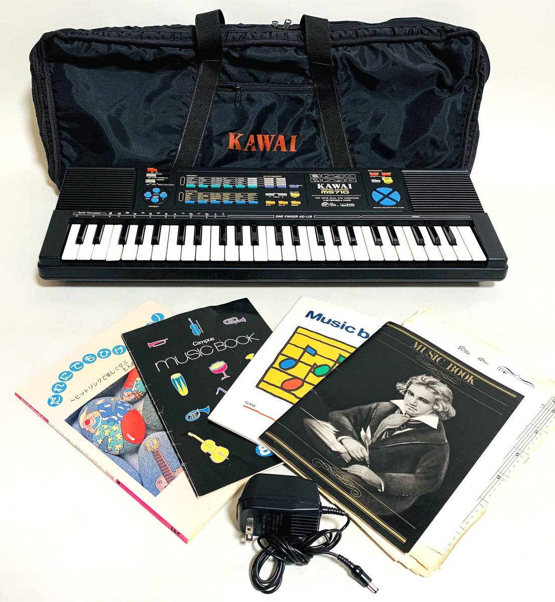KAWAI MS710 電子キーボード　専用ケース付き KAWAI MS-710 KAWAI MS710 電子キーボード 専用ケース付き