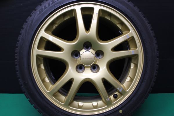 スバルWRXSTI後期純正タイヤ&ホイールセット 冬タイヤ ホイール スバルWRXSTI後期純正タイヤ&ホイールセット 冬タイヤ ホイール