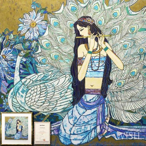 真作】【WISH】ザンホンビン ZhangHongbin「ピーコックプリンセス（DX