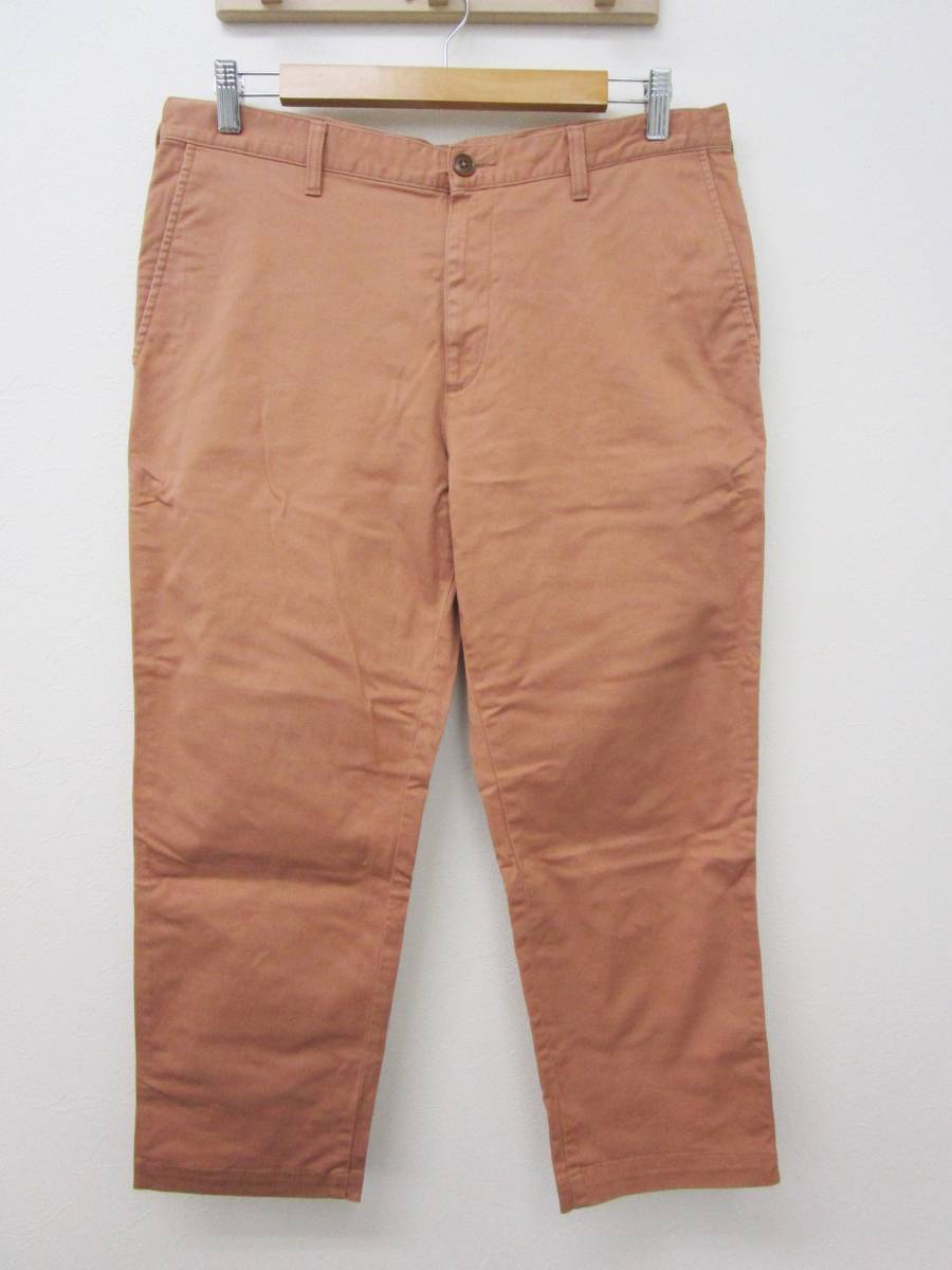 Uniqlo ユニクロ クロップドパンツ オレンジ系 メンズ 85cm の落札情報詳細 ヤフオク落札価格情報 オークフリー スマートフォン版