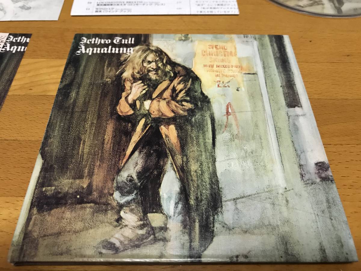 ジェスロタルjethrotull紙ジャケットアクアラングaqualung最高傑作アイアンメイデンがカバーした曲入りdu特典ロックエイジ帯付 の落札情報詳細 ヤフオク落札価格情報 オークフリー スマートフォン版