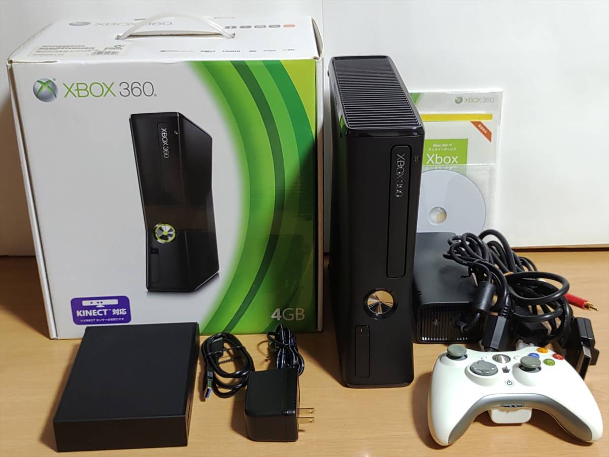 【目立った傷や汚れなし （詳細）】Xbox360 S 4GB 2TB+1TB RGH (Trinity) [N393] の落札情報詳細