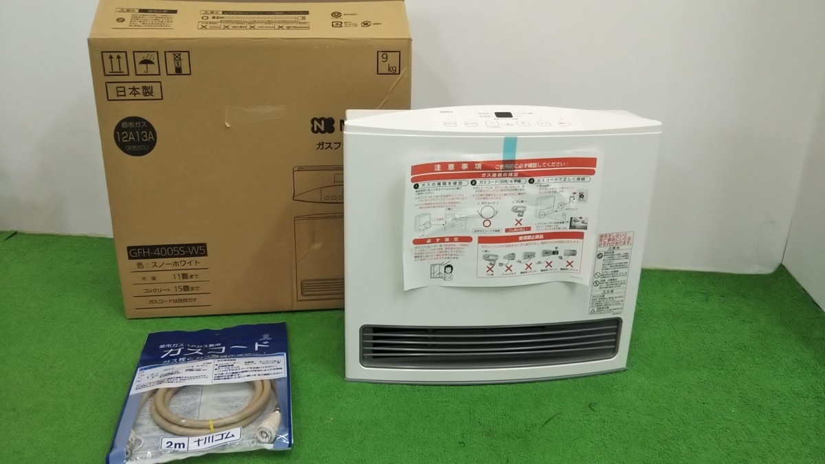 NORITZ GFH-4005S(W5) 12A/13A ガスコード付き NORITZ - ガスファン