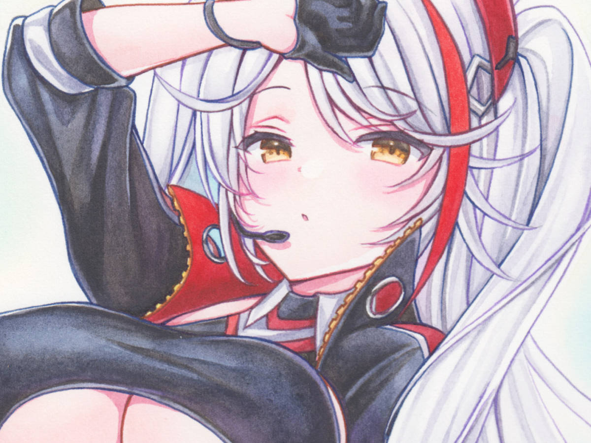 未使用 同人手描きイラスト アズールレーン プリンツ オイゲン アズレン A5 の落札情報詳細 ヤフオク落札価格情報 オークフリー スマートフォン版