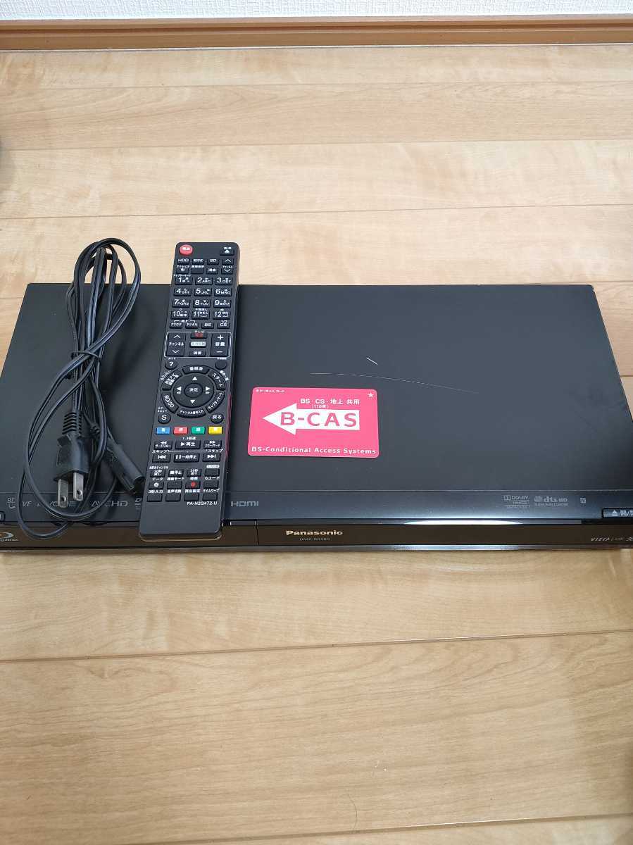 【やや傷や汚れあり】パナソニック Panasonic DMR BR580 VIERA link ビエラリンク ブルーレイディスクレコーダーの