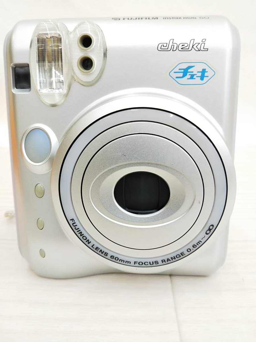 【傷や汚れあり】【2203222】 FUJIFILM 富士フイルム cheki instax mini 50 FUJINON LENS