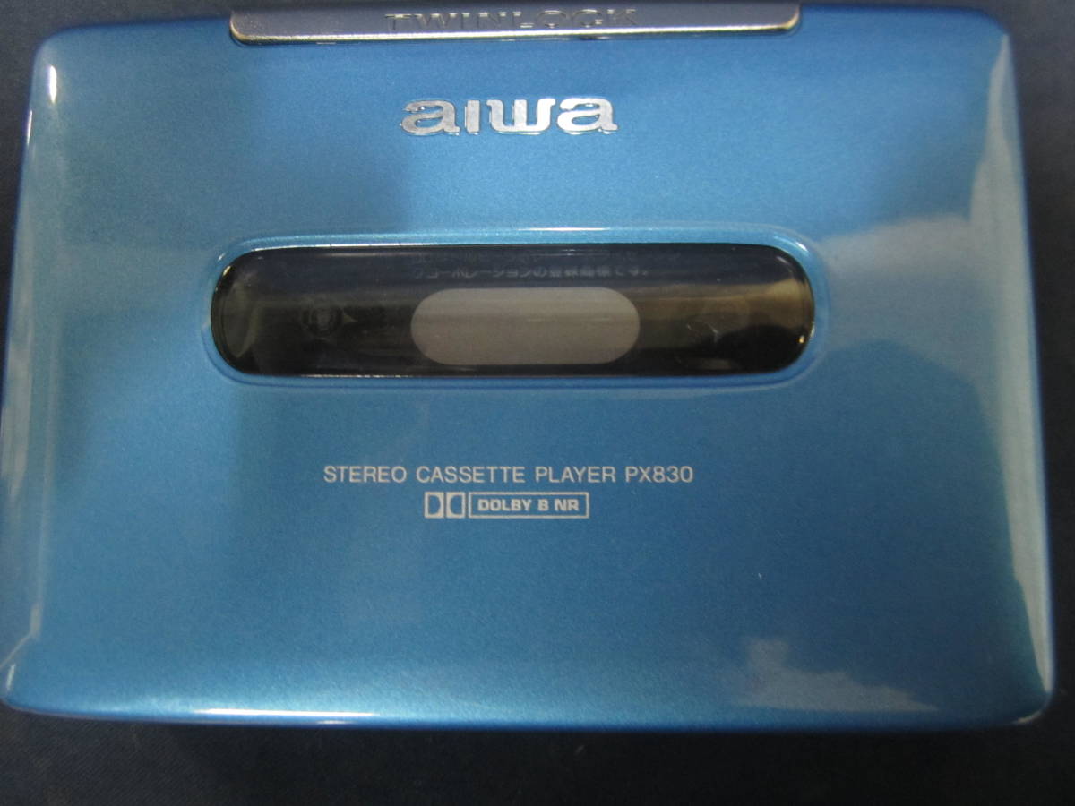 aiwa PX830 ステレオカセットプレーヤー Yahoo!オークション -「aiwa hs px」(オーディオ機器) の落札