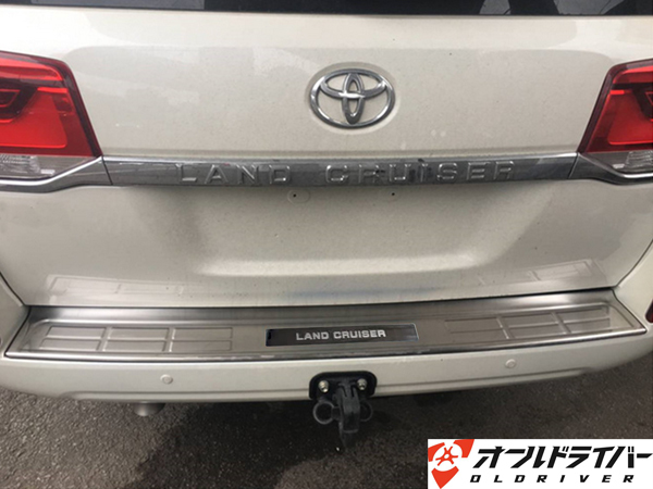 ランドクルーザー 200 リアプロテクター リアバンパー ステップ ガード