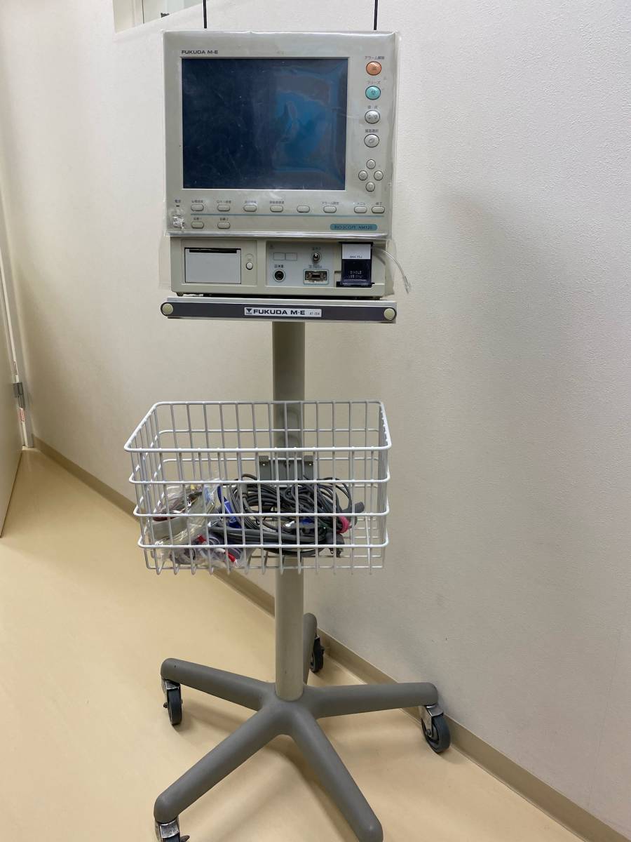 【やや傷や汚れあり】フクダ エム・イーエー 動物用ベットサイドモニター バイオスコープ AM120 麻酔モニターの落札情報詳細