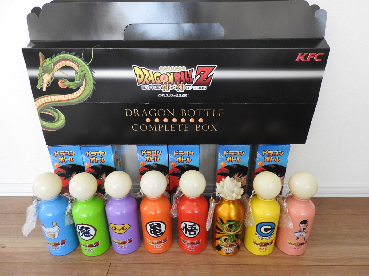 ドラゴンボールZ 神と神 KFC ドラゴンボトル コンプリートBOX 【公式通販】