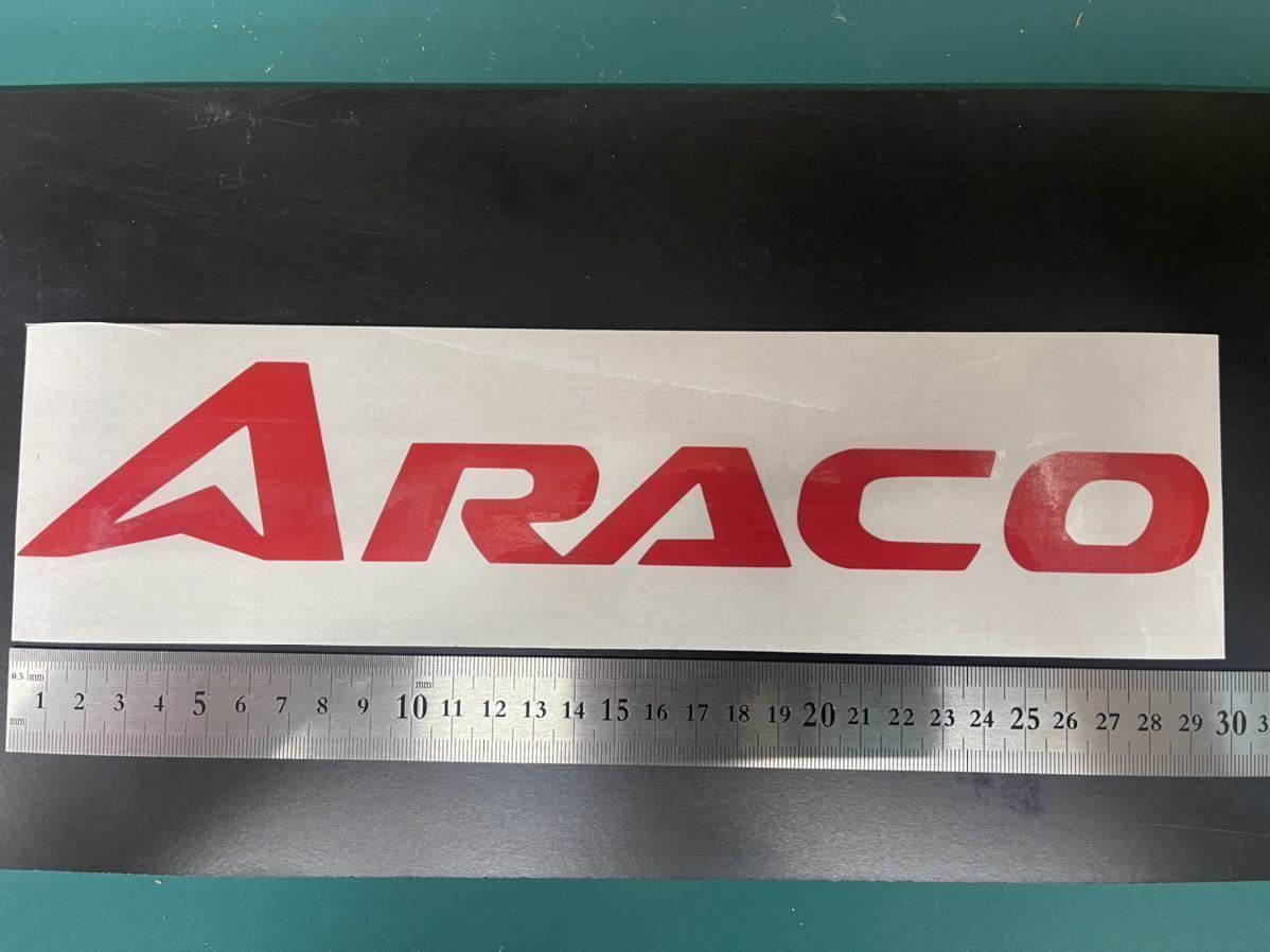 ラジコン(ランクル100)　アラコステッカー 未使用に近い】ARACO(アラコ) ステッカー ランドクルーザー ランクル