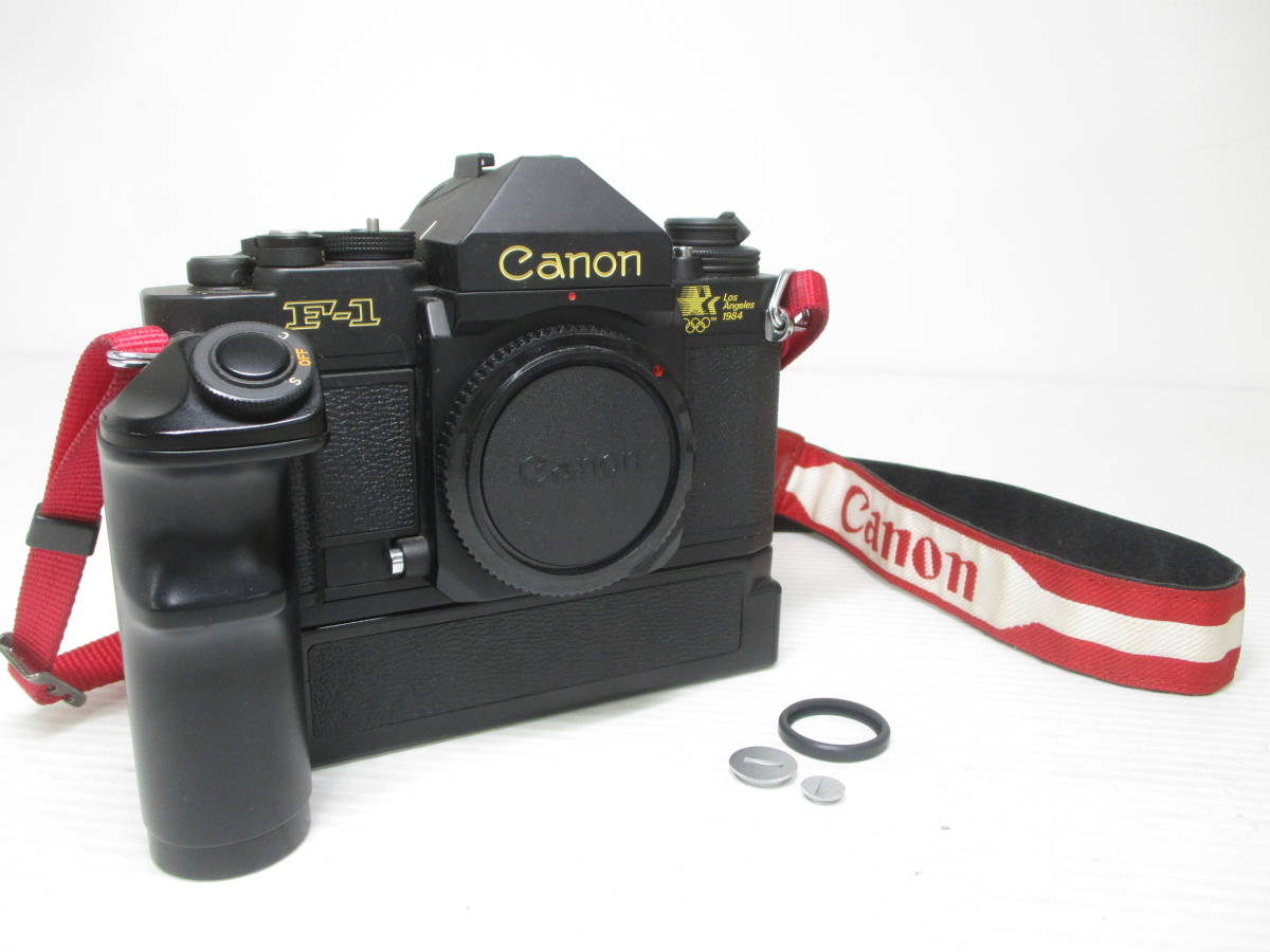【傷や汚れあり】220739006 Canon キャノン F1 一眼レフ フィルムカメラ 1984 Los Angeles ロサンゼルス