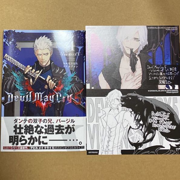 未使用】デビルメイクライ5 DMC5 Devil May Cry 5 Visions of V 4 初版