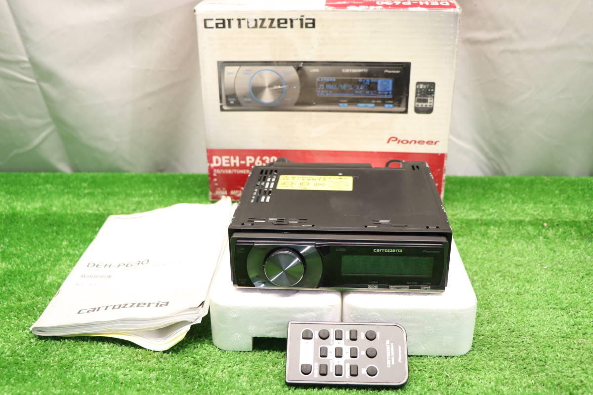 【やや傷や汚れあり】カロッツェリア Pioneer メインユニット CD/USB/チューナー・WMA/MP3/AAC/WAV対応 DEH