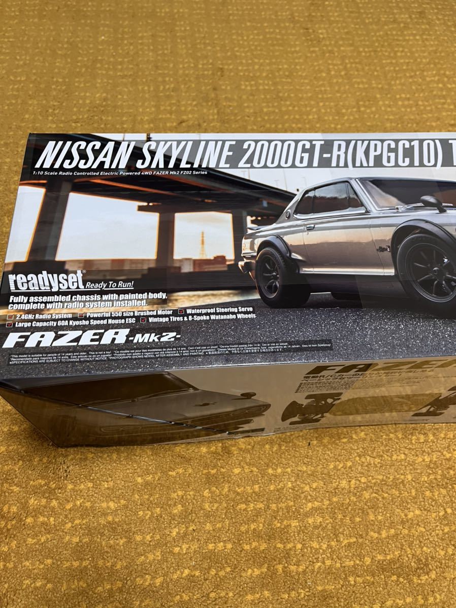 京商 ラジコン フェーザーMk2 日産 ハコスカ スカイライン GT-R
