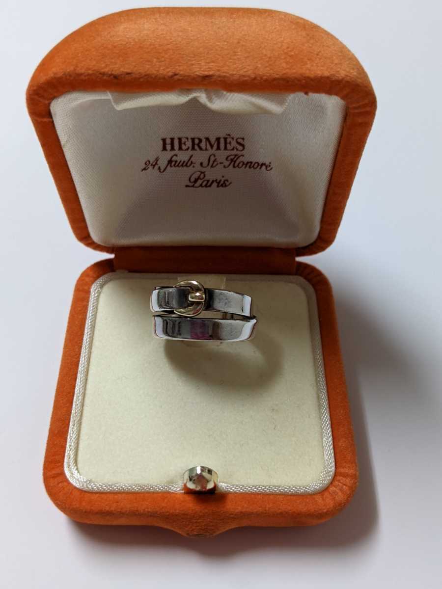 目立った傷や汚れなし】エルメス HERMES ドゥブルトゥール シルバー  