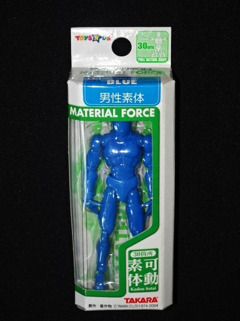ミクロマン マテリアルフォース 男性素体3体 女性素体1体セット タカラ ミクロマン マテリアルフォース 男性素体3体 女性素体1体セット タカラ